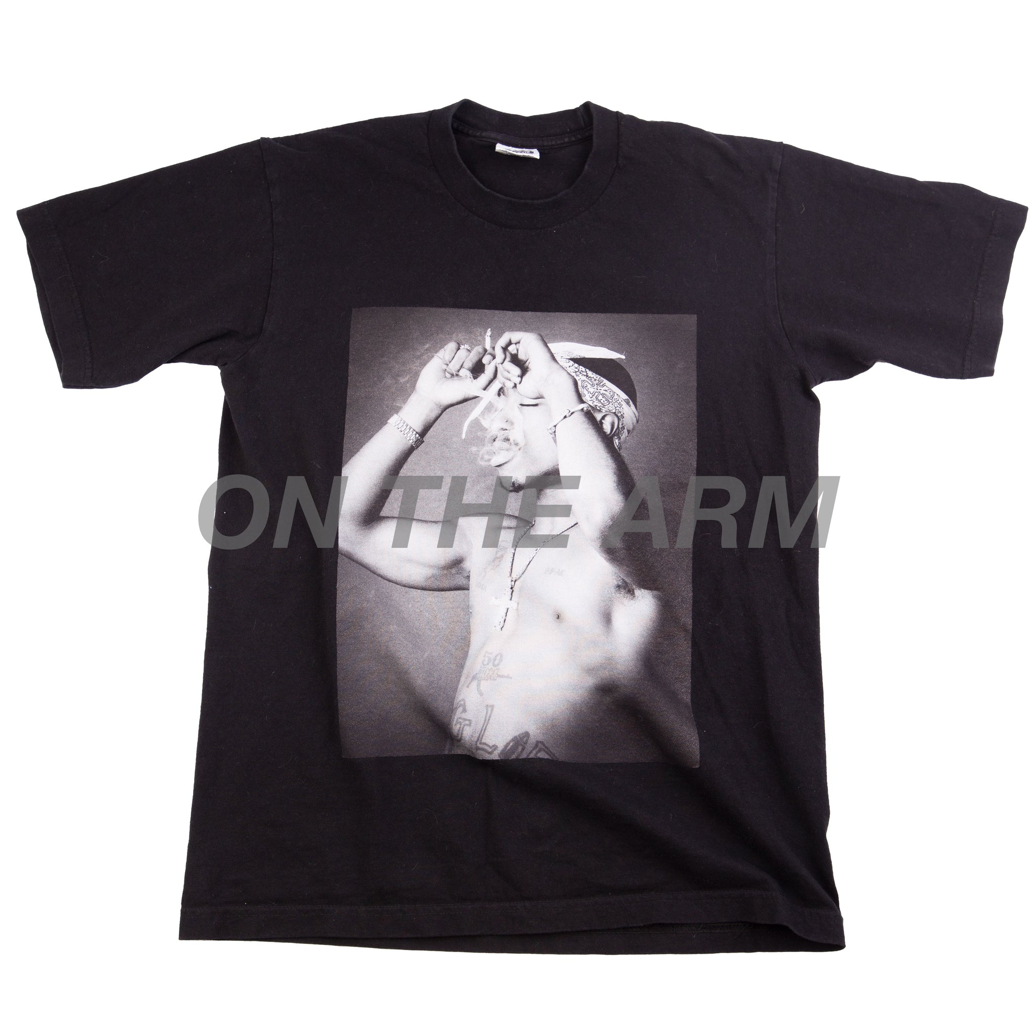 Tupac Black Bootleg Photo Tee PRE-OWNED