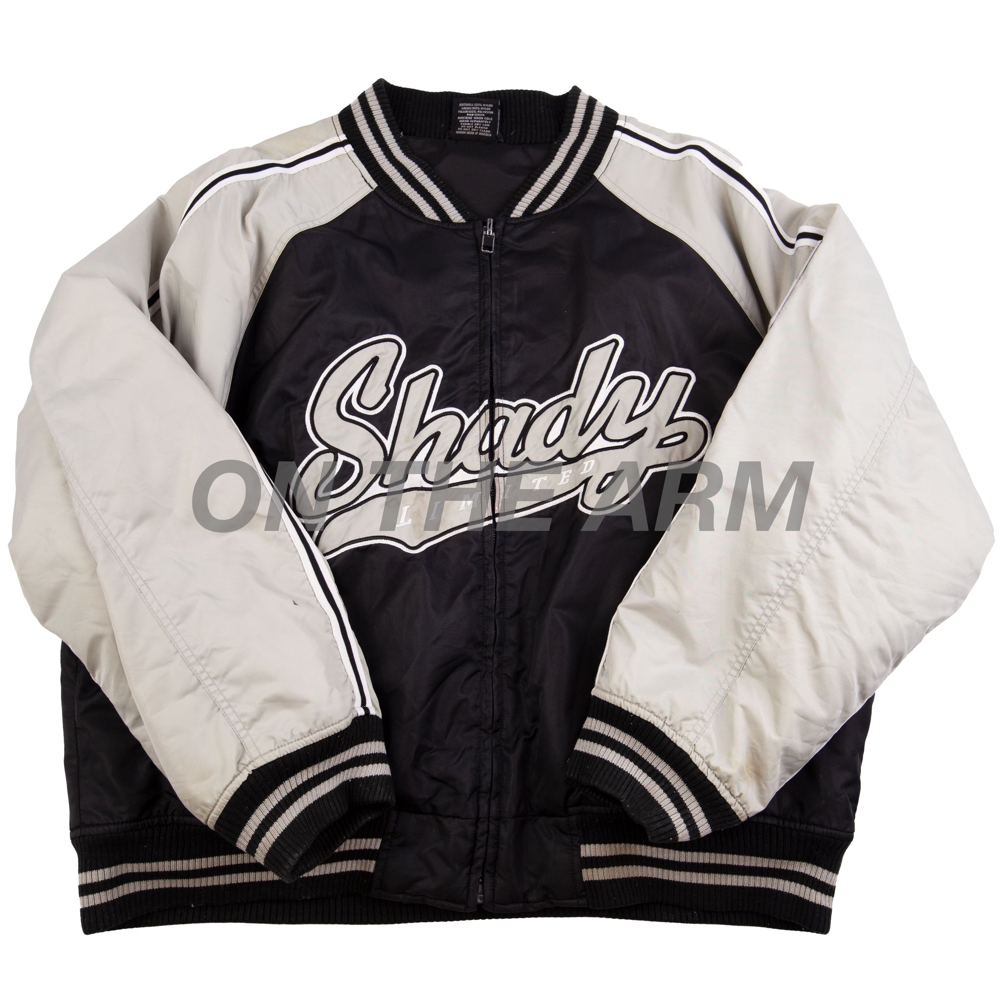 Vintage Black Shady Limited Reversible Varsity Jacket (2000's)