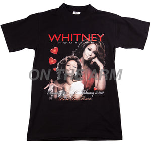Whitney Houston Black Memorial Tee (2012)