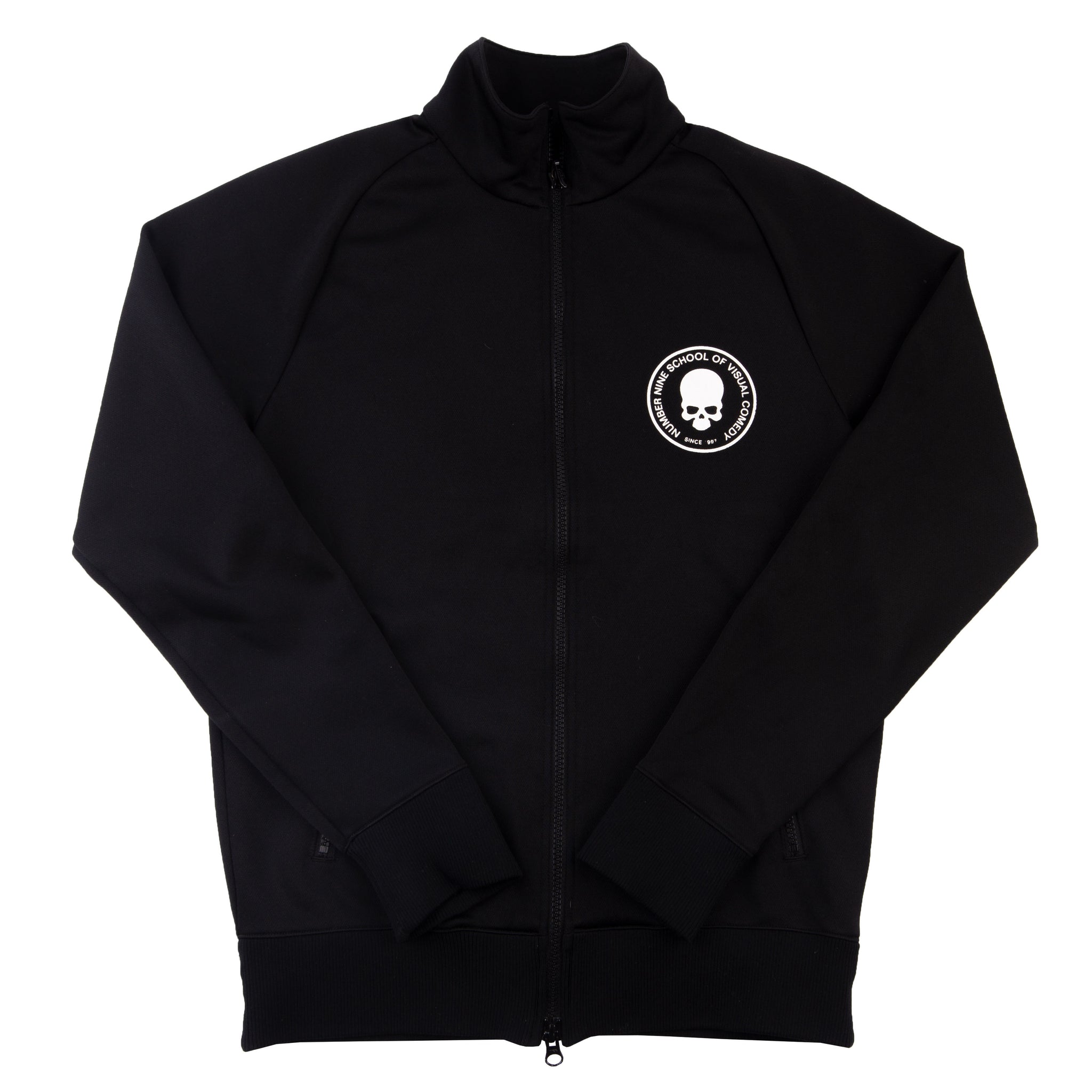 Number (N)ine Black Visual Comedy Track Jacket PRE-OWNED