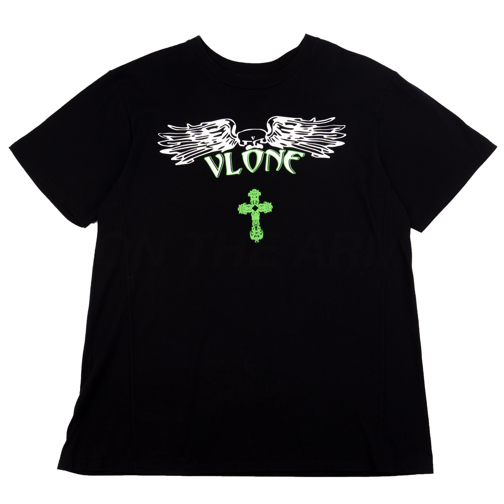 VLONE Black Cross Tee PRE-OWNED