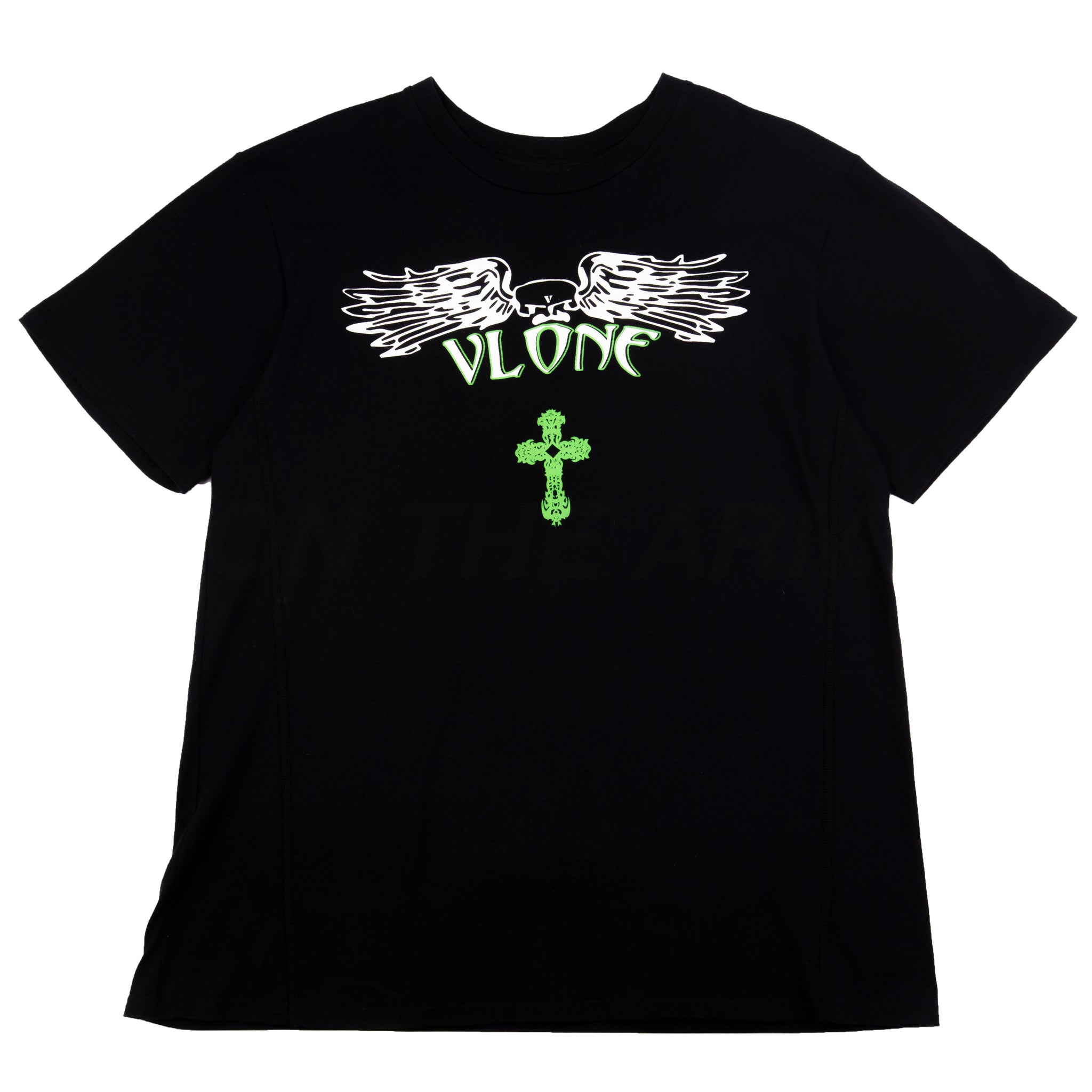 VLONE Black Cross Tee PRE-OWNED