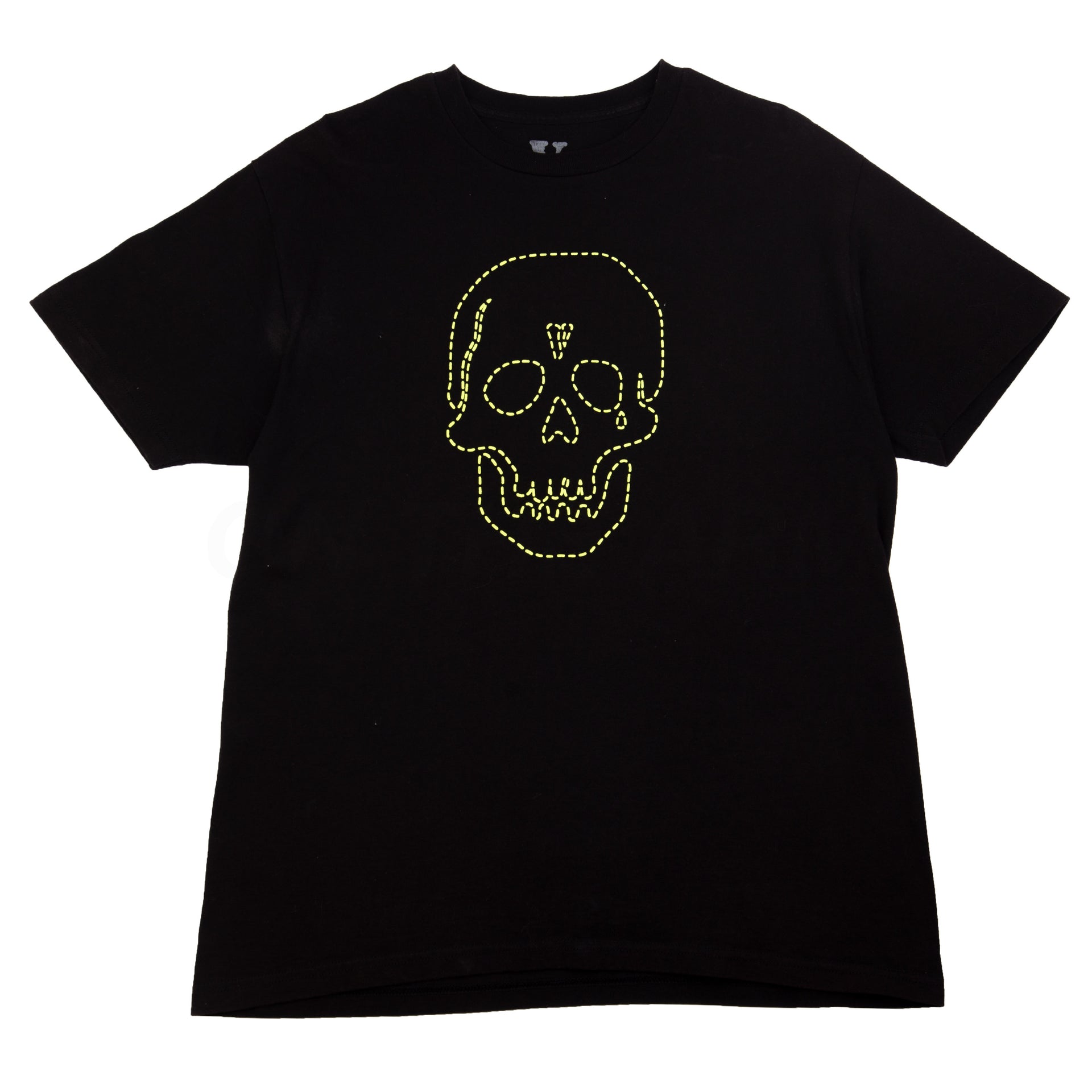 VLONE Black Neighborhood Skull Tee PRE-OWNED