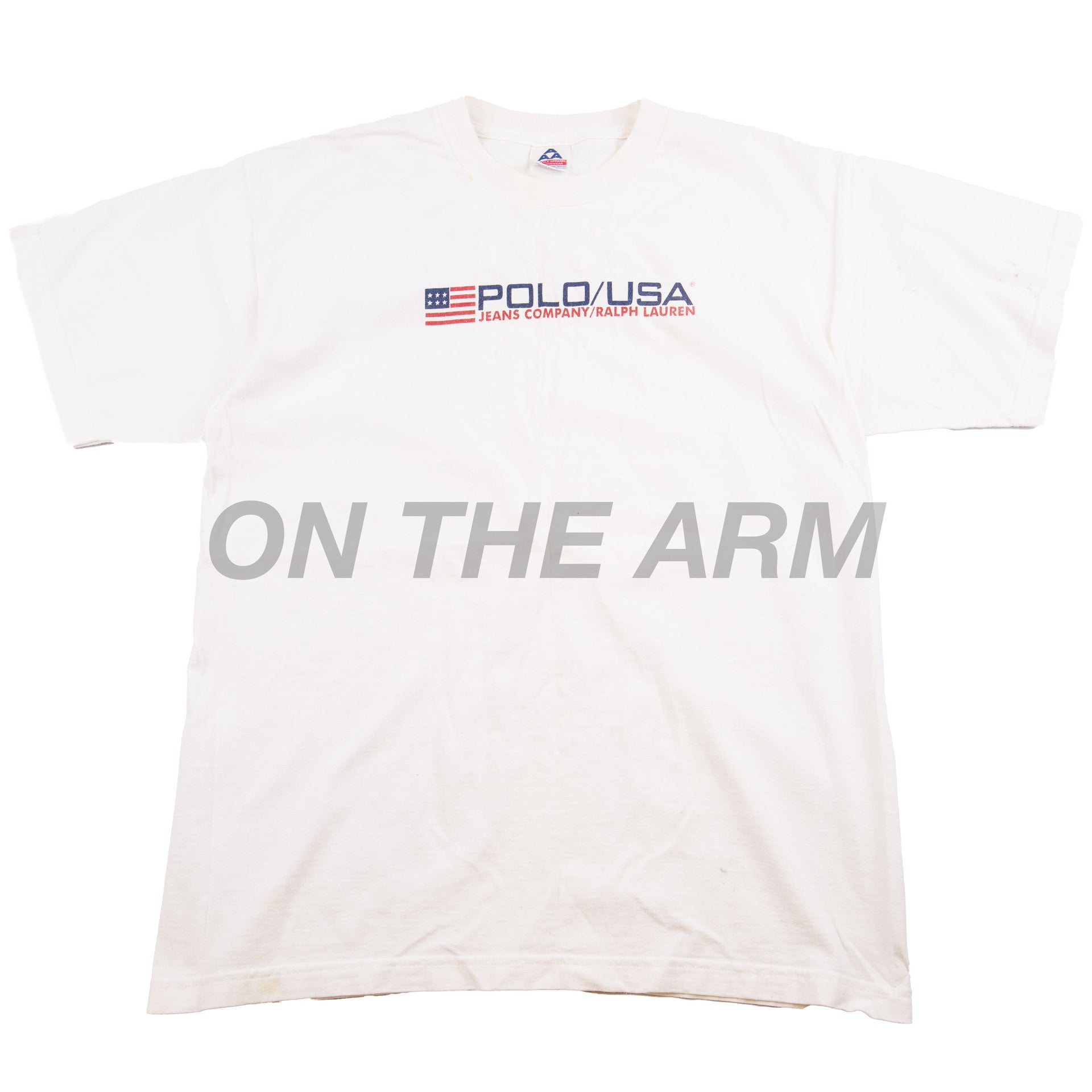 Vintage White Polo Bootleg Tee (2000's)