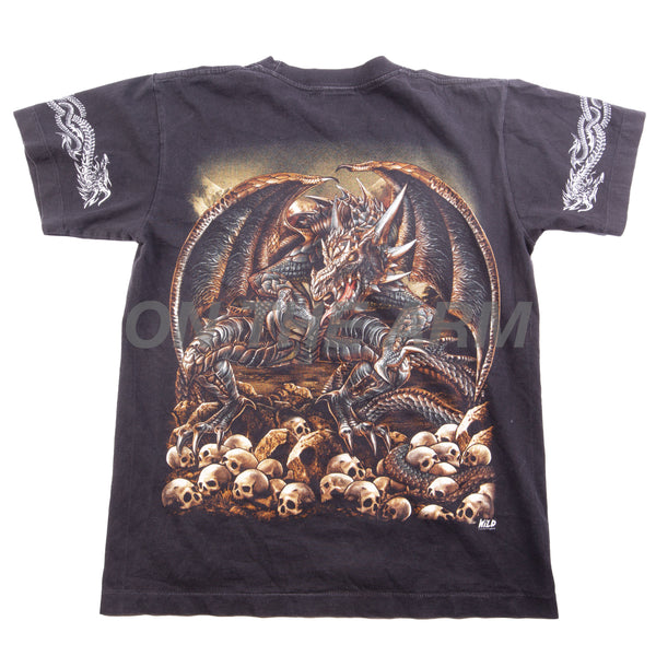 Vintage Black Dragon Tee