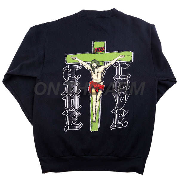Vintage Black Jesus True Love Crew (1990's)