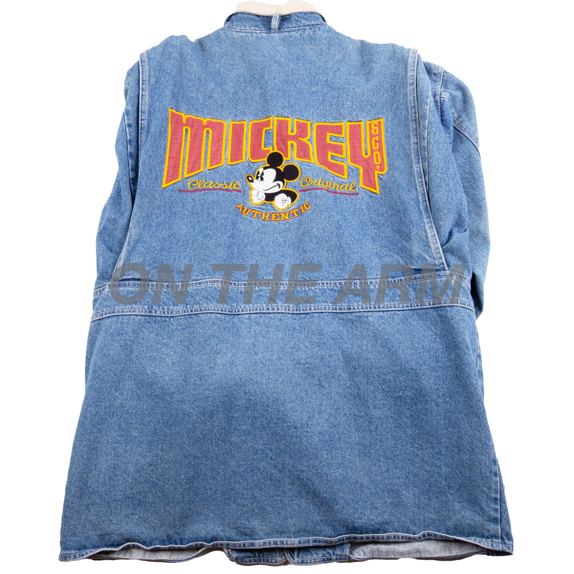 Vintage Denim Mickey Chore Coat