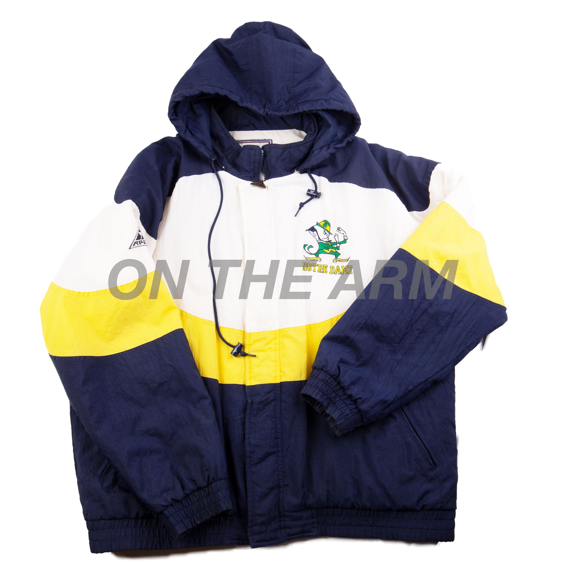 Vintage Navy Notre Dame Jacket