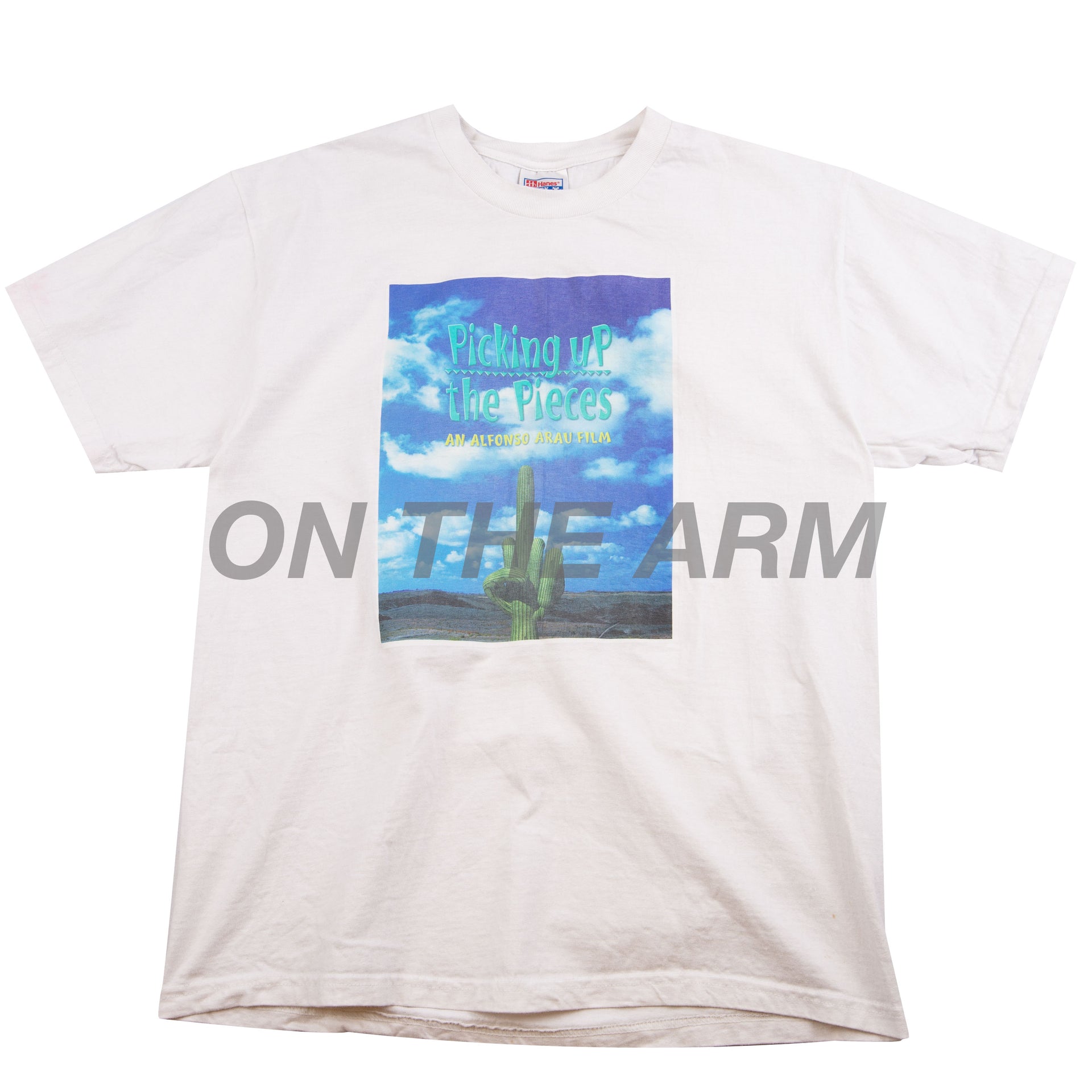 Vintage White Picking Up The Pieces Promo Tee (2000)