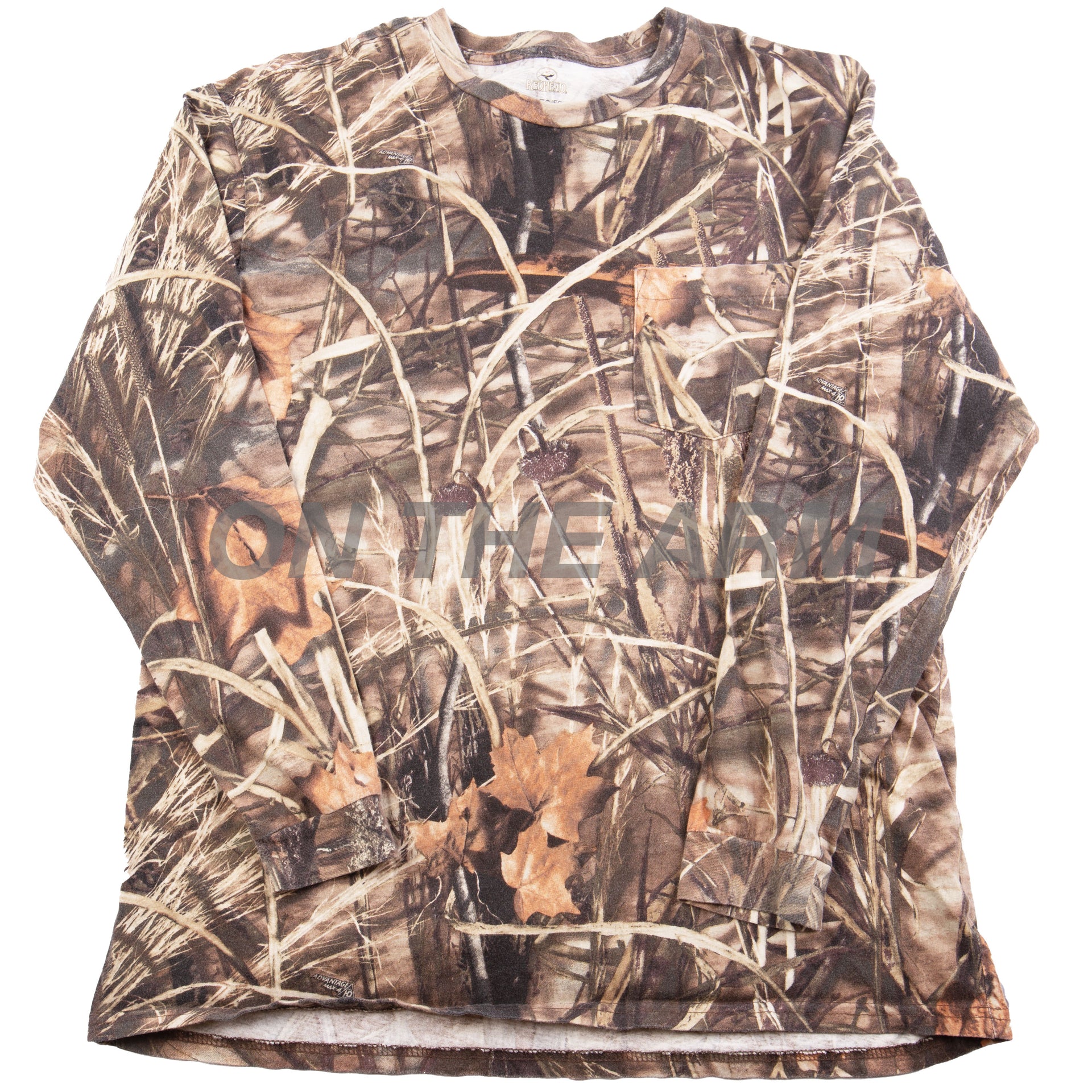 Vintage Red Head Camo L/S