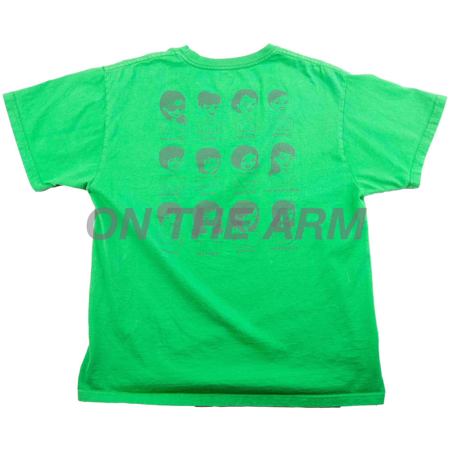 Vintage Green SMYT Boobs Tee
