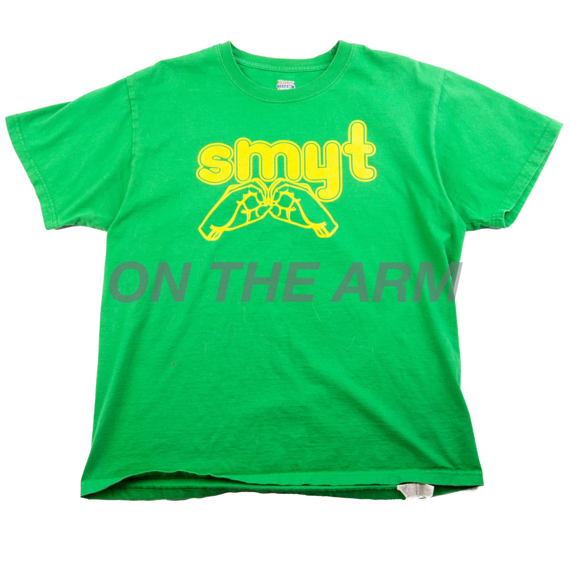 Vintage Green SMYT Boobs Tee