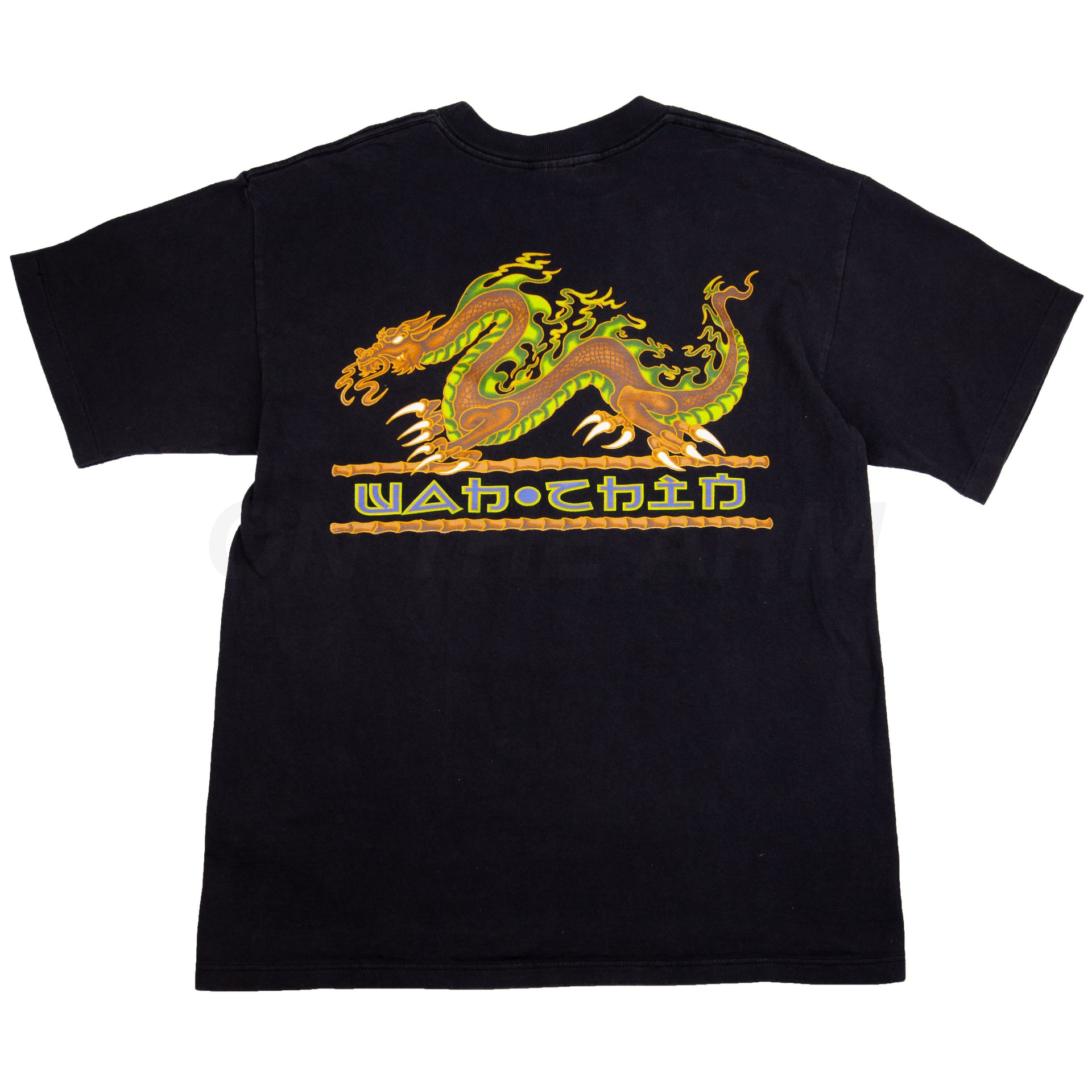 Vintage Black Wah Chin Dragon Tee (2000's)