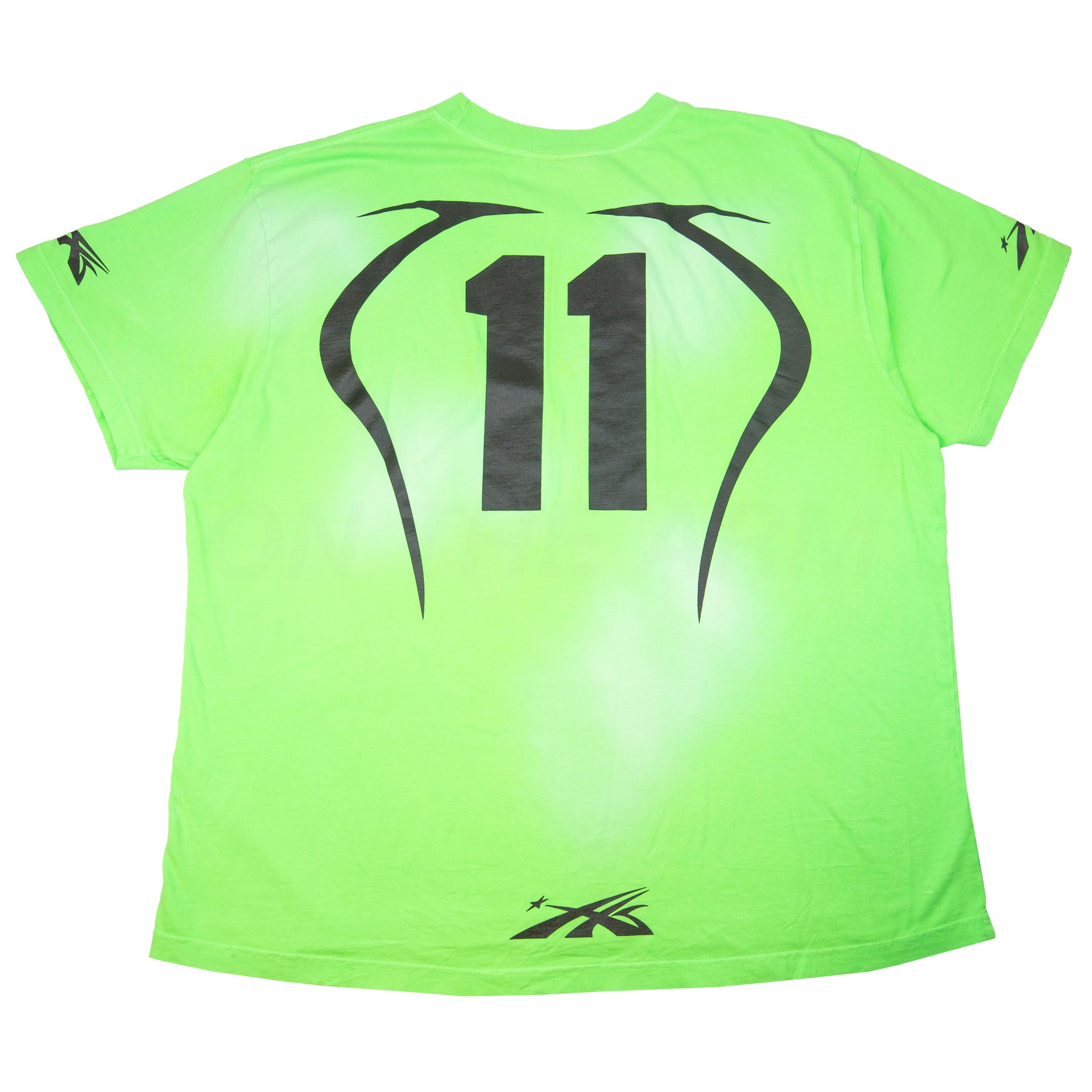 Hellstar Sports Green Warm Up Tee PRE-OWNED