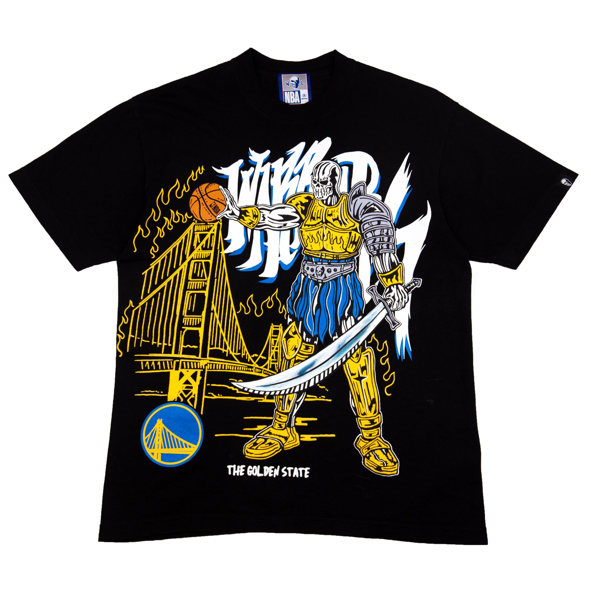 Warren Lotas Black Golden State Warriors Tee PRE-OWNED