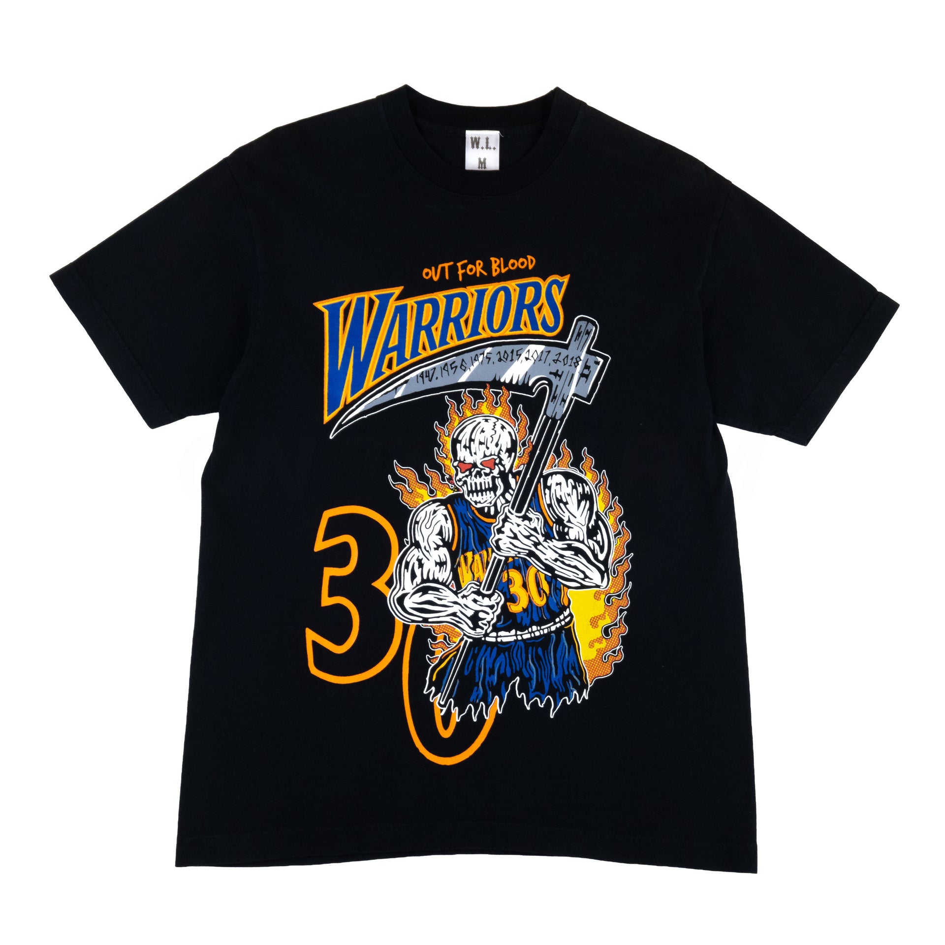 Warren Lotas Black Warriors Out for Blood Tee PRE-OWNED