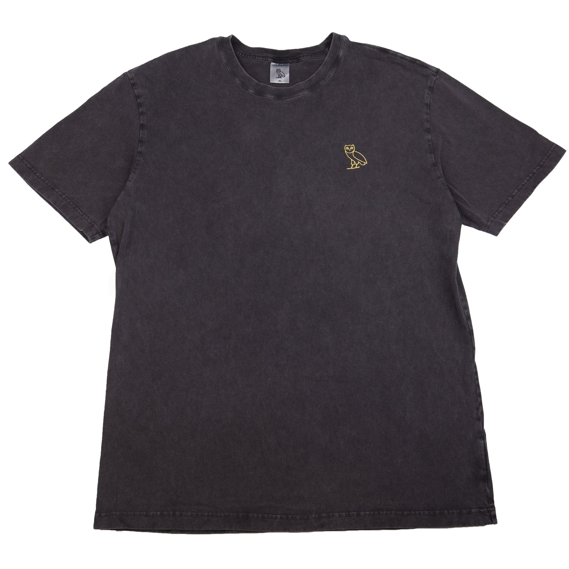 OVO Washed Black Small Owl Tee PRE-OWNED