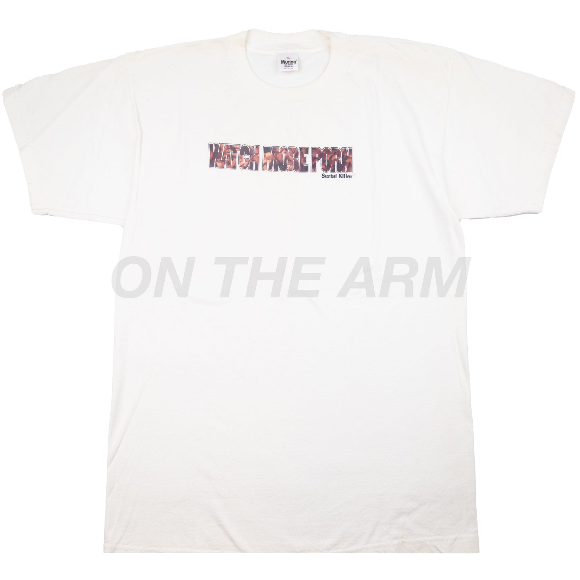 Vintage White Serial Killer Watch More Porn Tee (1990's)