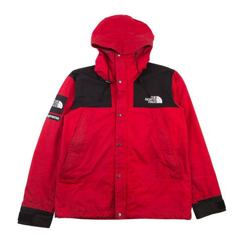 Supreme Red TNF Waxed Cotton Parka (2010) PRE-OWNED