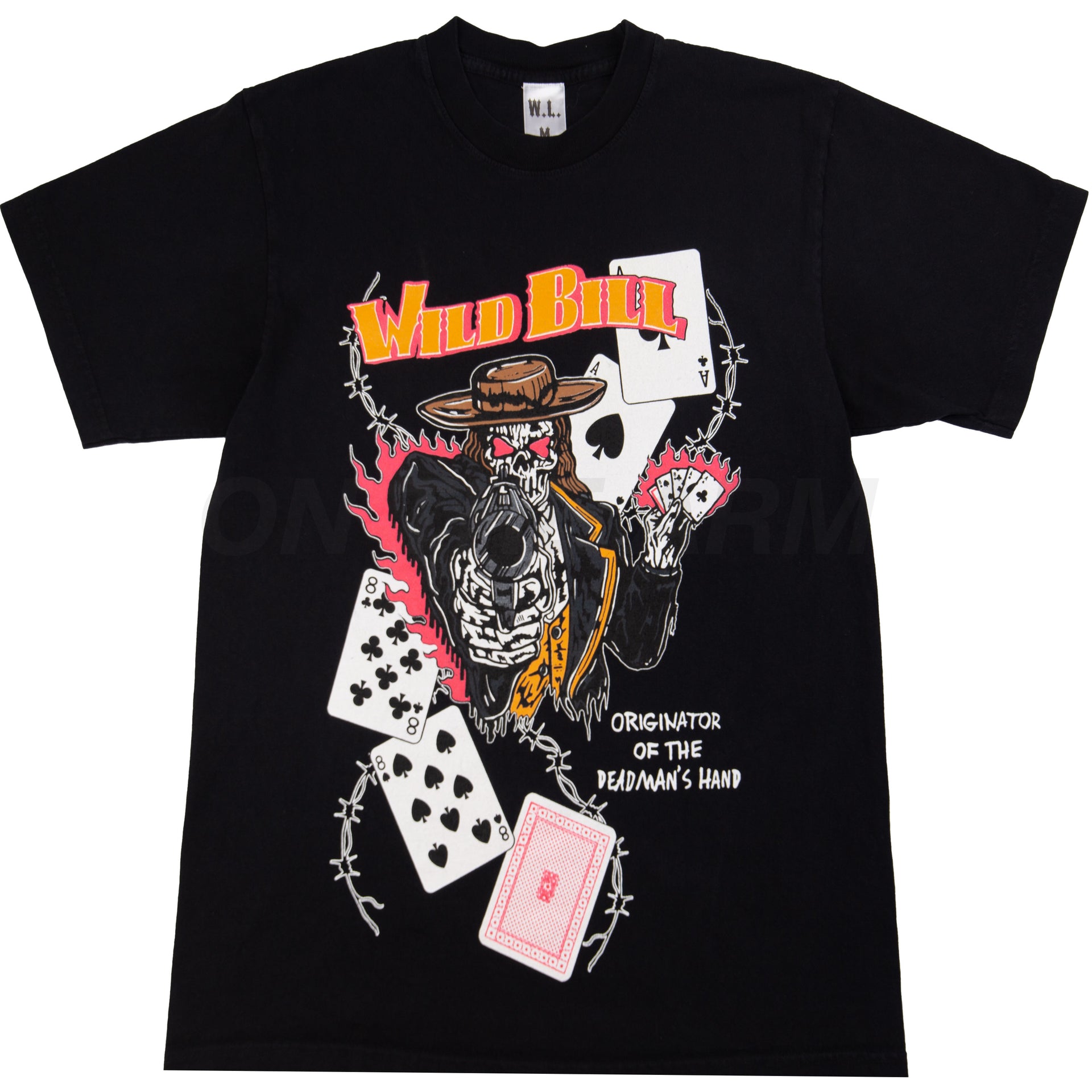 Warren Lotas Black Wild Bill Tee PRE-OWNED
