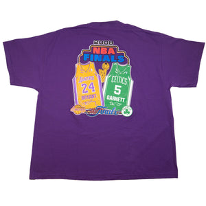 Vintage Purple LA Lakers Western Conference Champs Tee (2008)