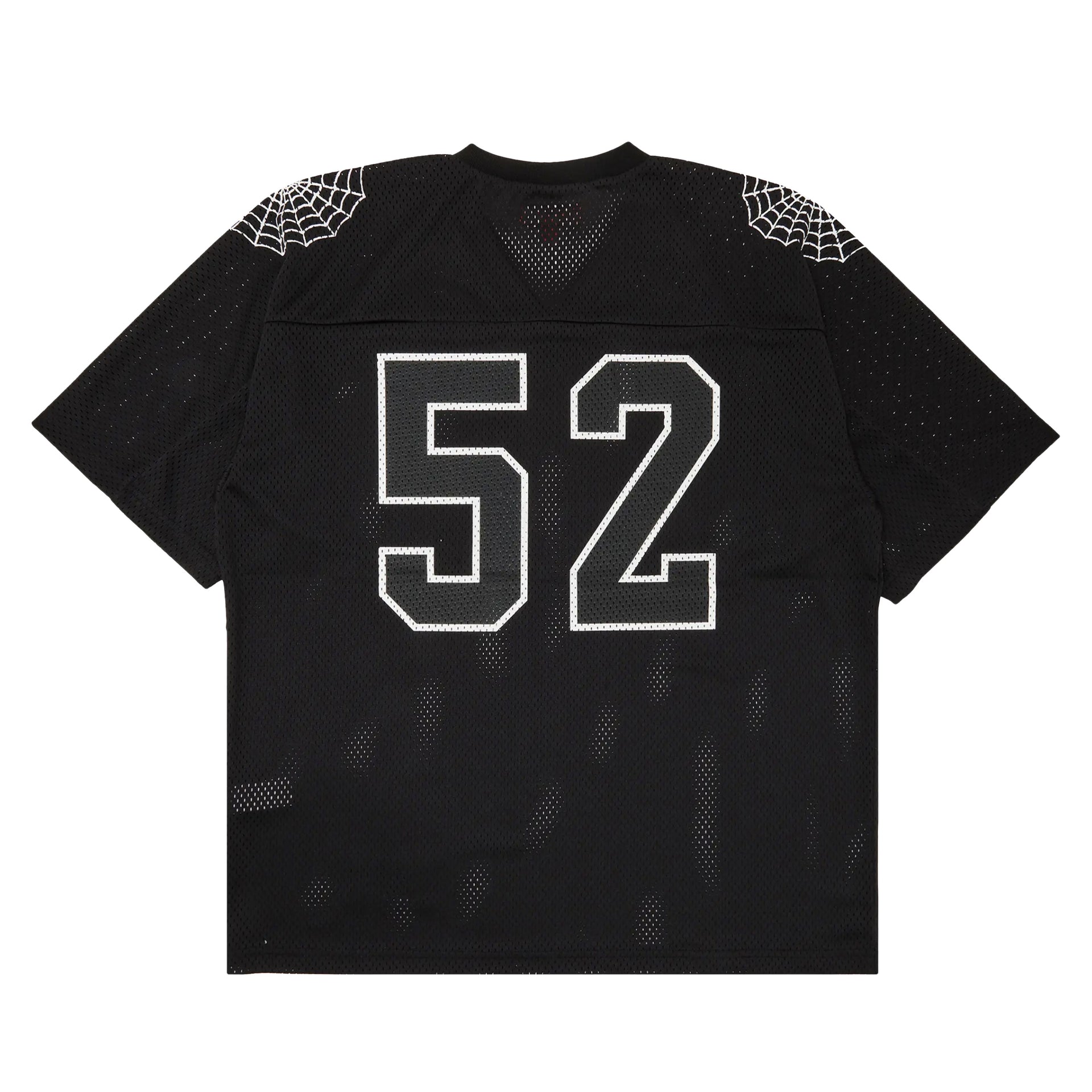 Supreme Black Web Football Jersey