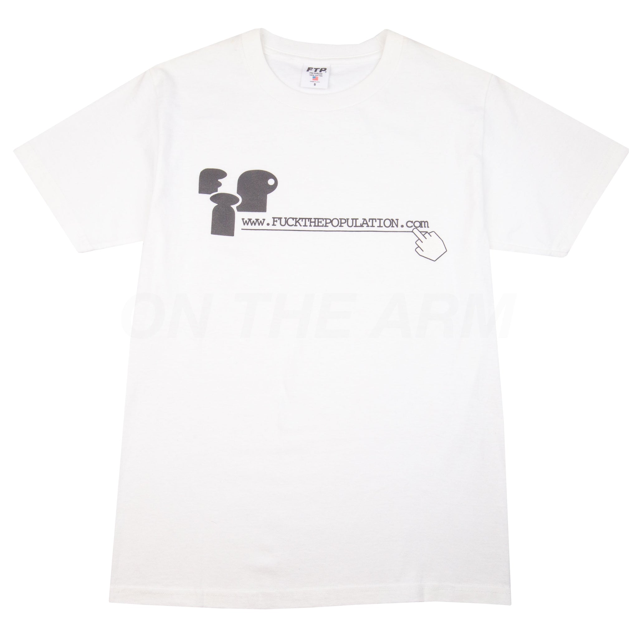 FTP White Website Tee PRE-OWNED