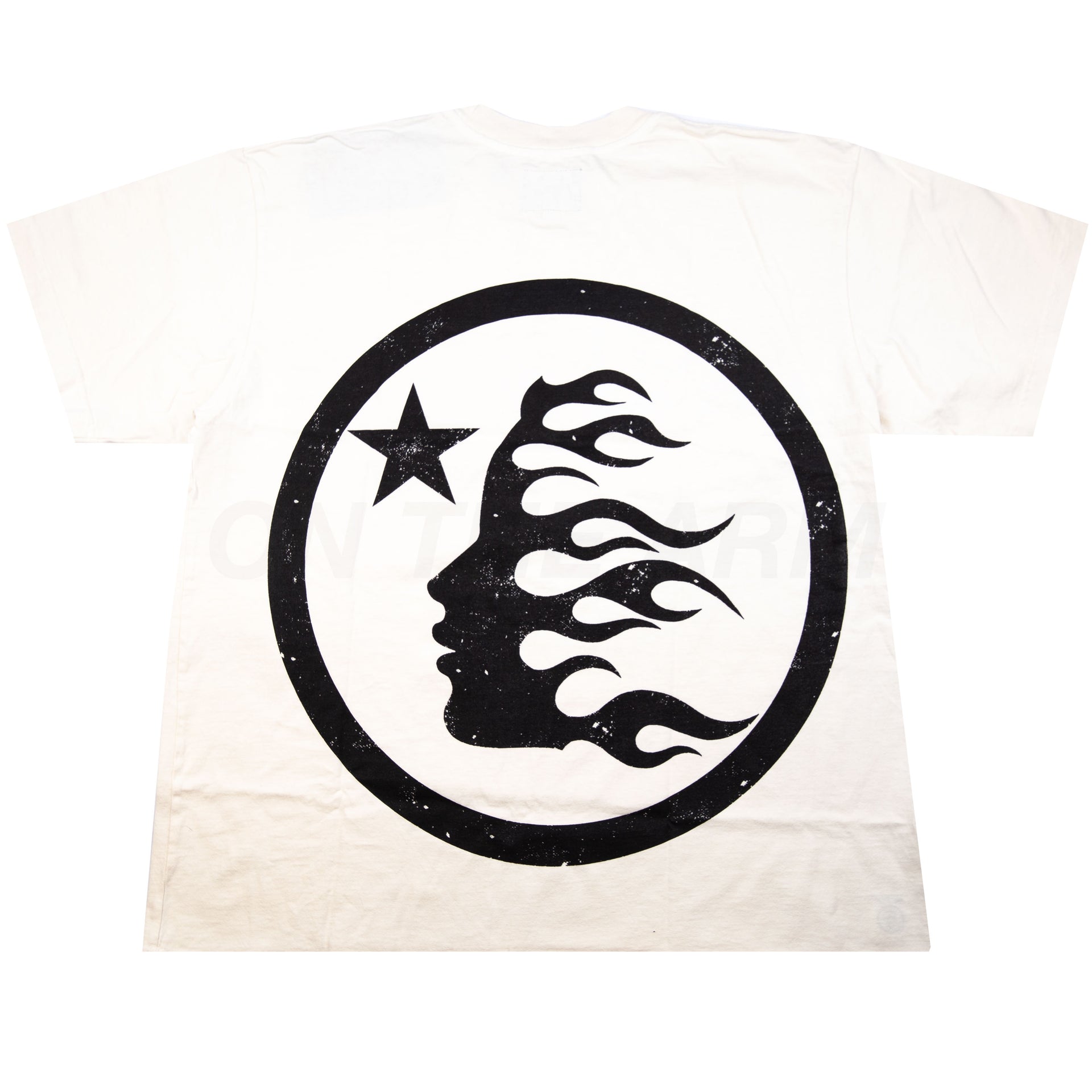Hellstar White Classic Logo Tee PRE-OWNED