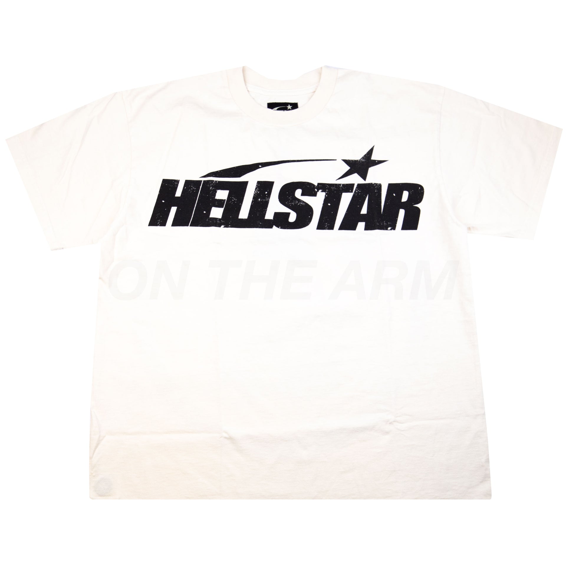 Hellstar White Classic Logo Tee PRE-OWNED