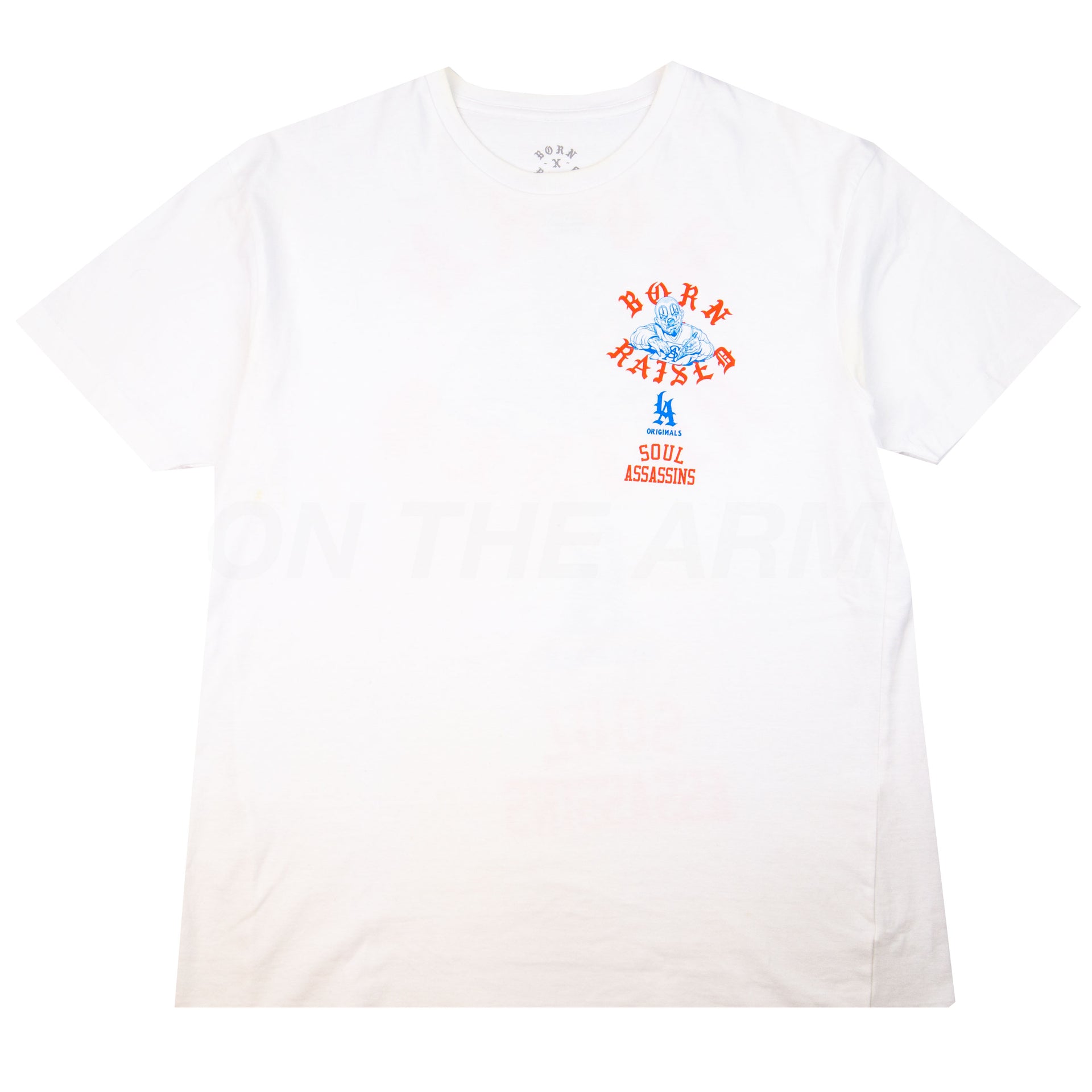 Born x Raised White Soul Assassins Tee PRE-OWNED