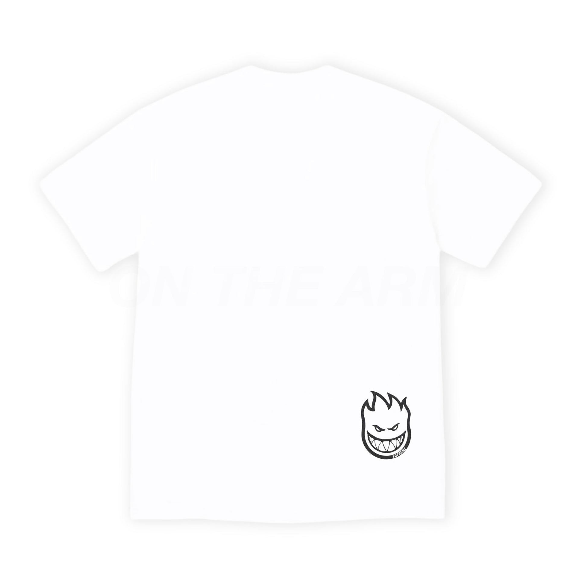 Supreme White Spitfire Flag Tee
