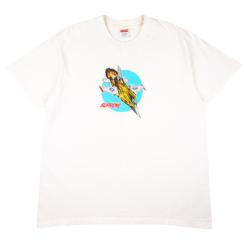 Supreme White Jet Tee PRE-OWNED