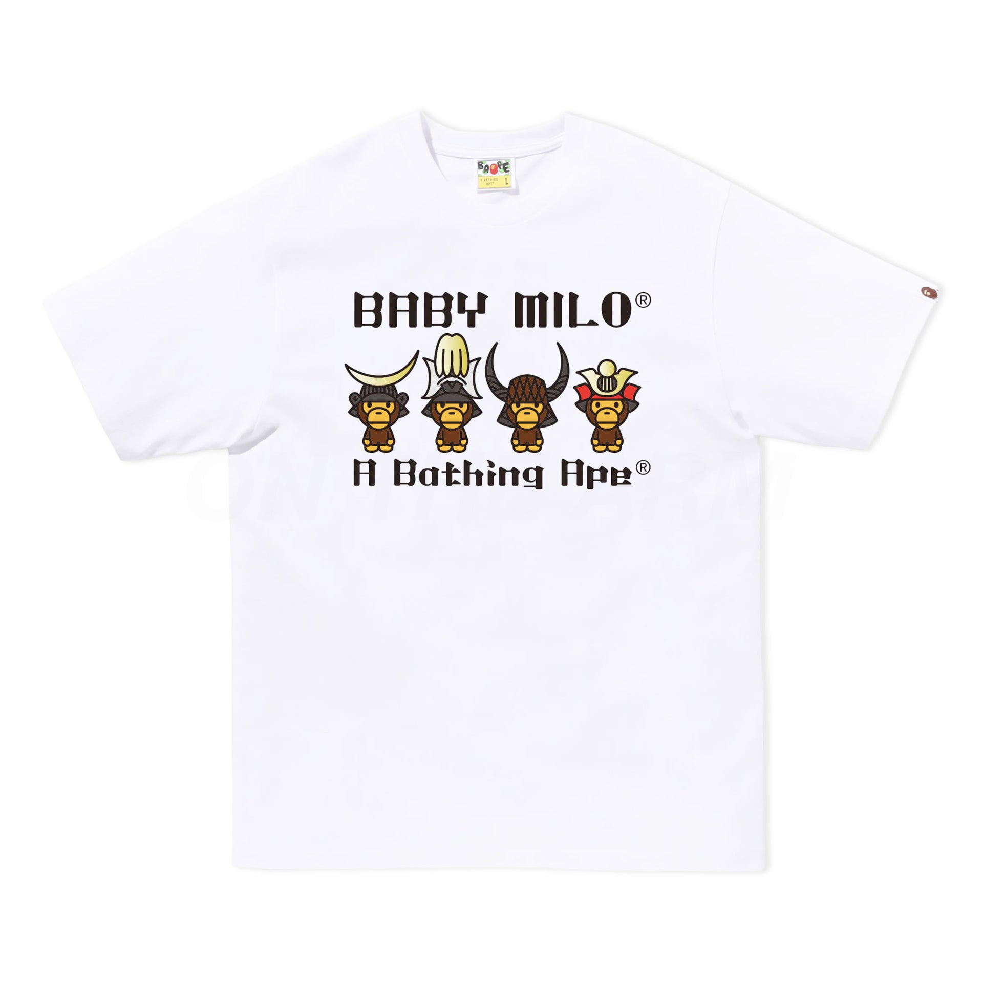 Bape White Baby Milo Kyoto Exclusive Tee