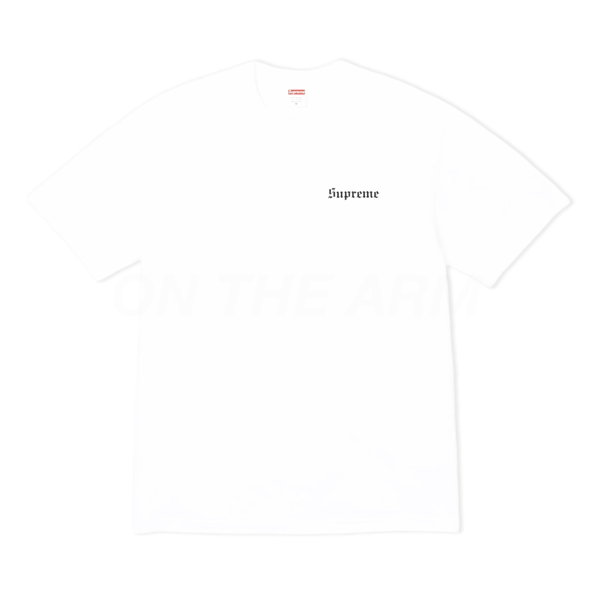 Supreme White Paris Is Burning Tee
