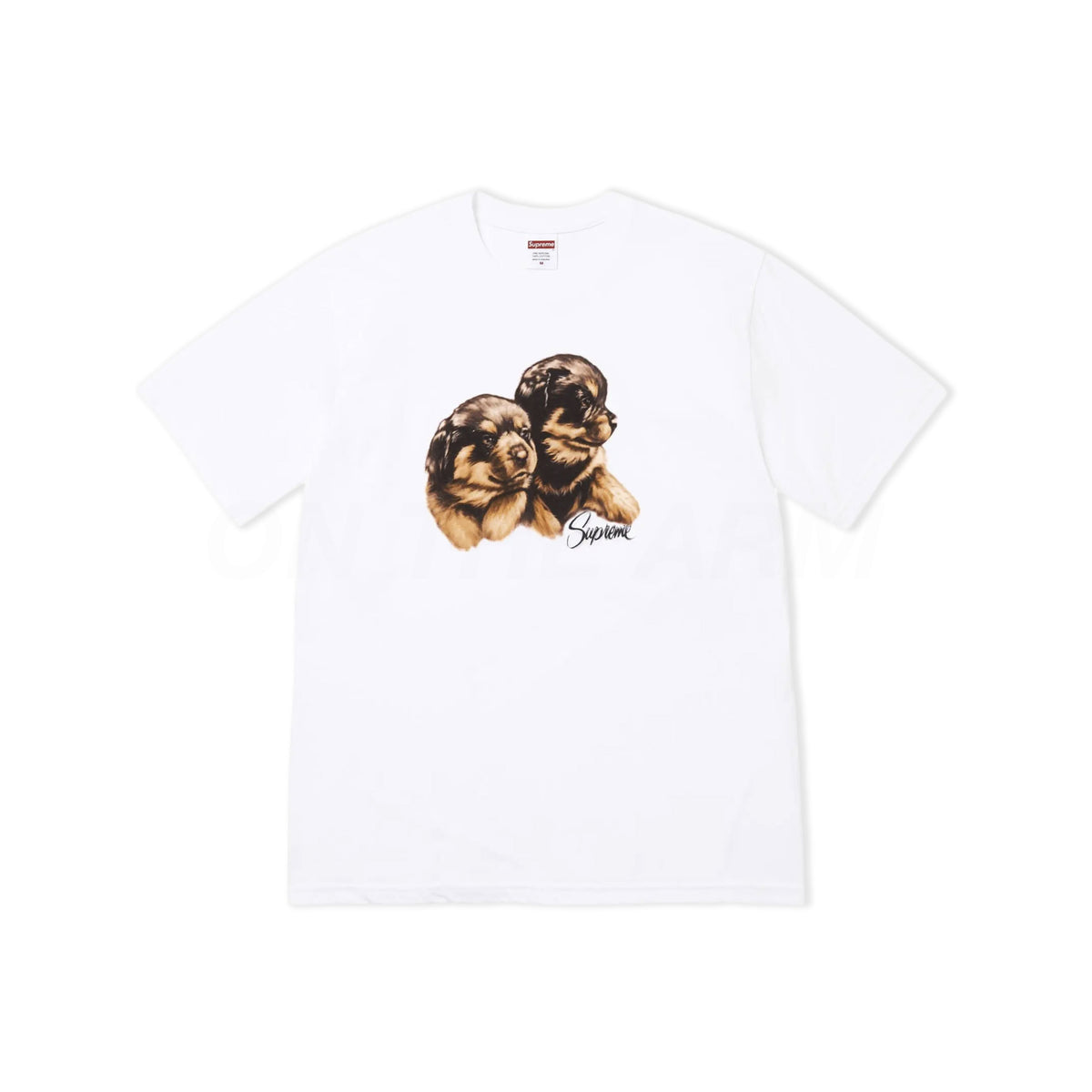 Supreme White Puppies Tee