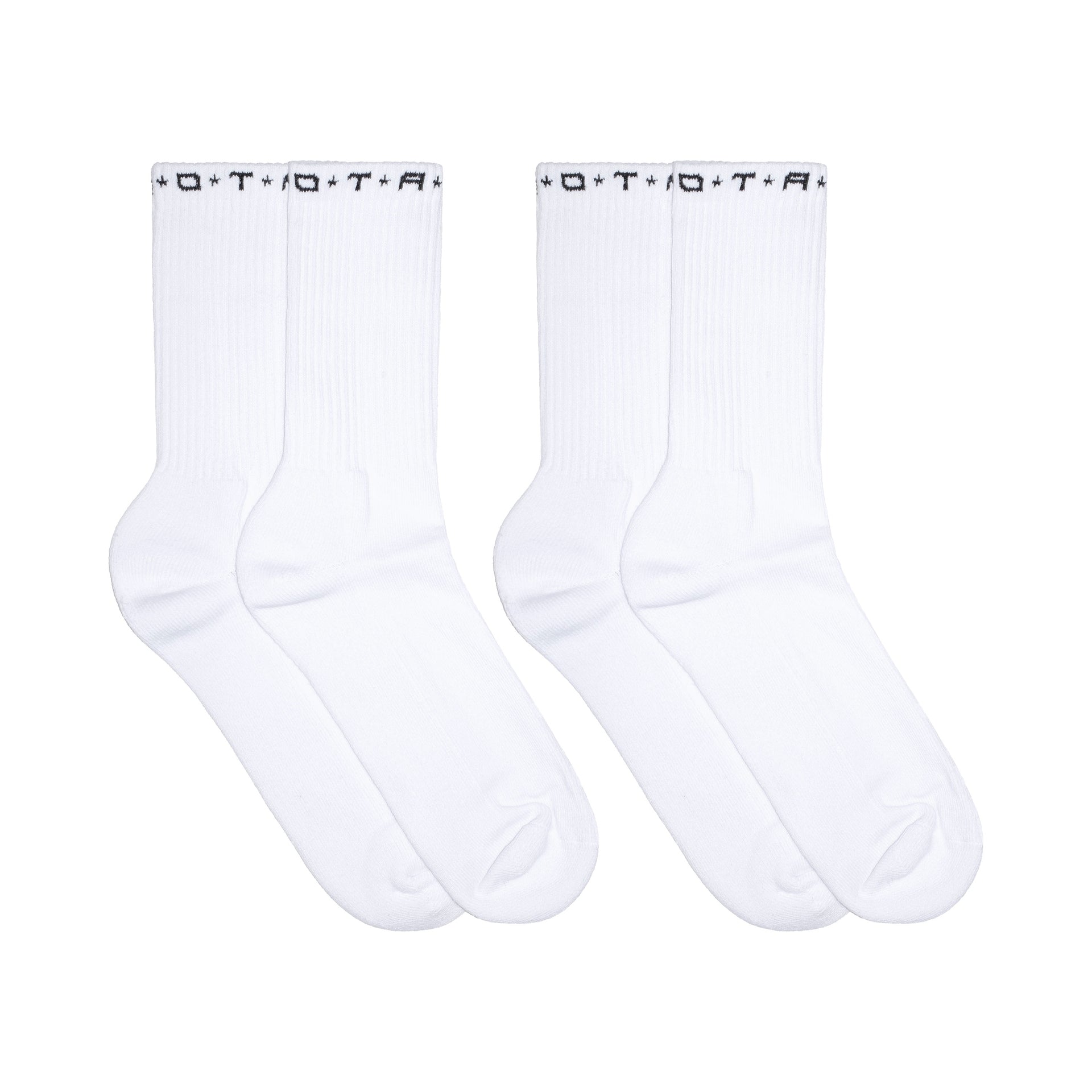 OTA White Seeing Stars Socks (2-Pack)