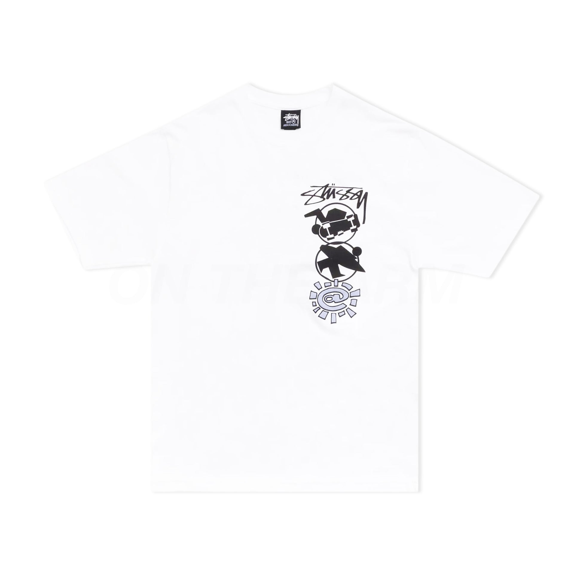 Stussy White Always Stack Tee