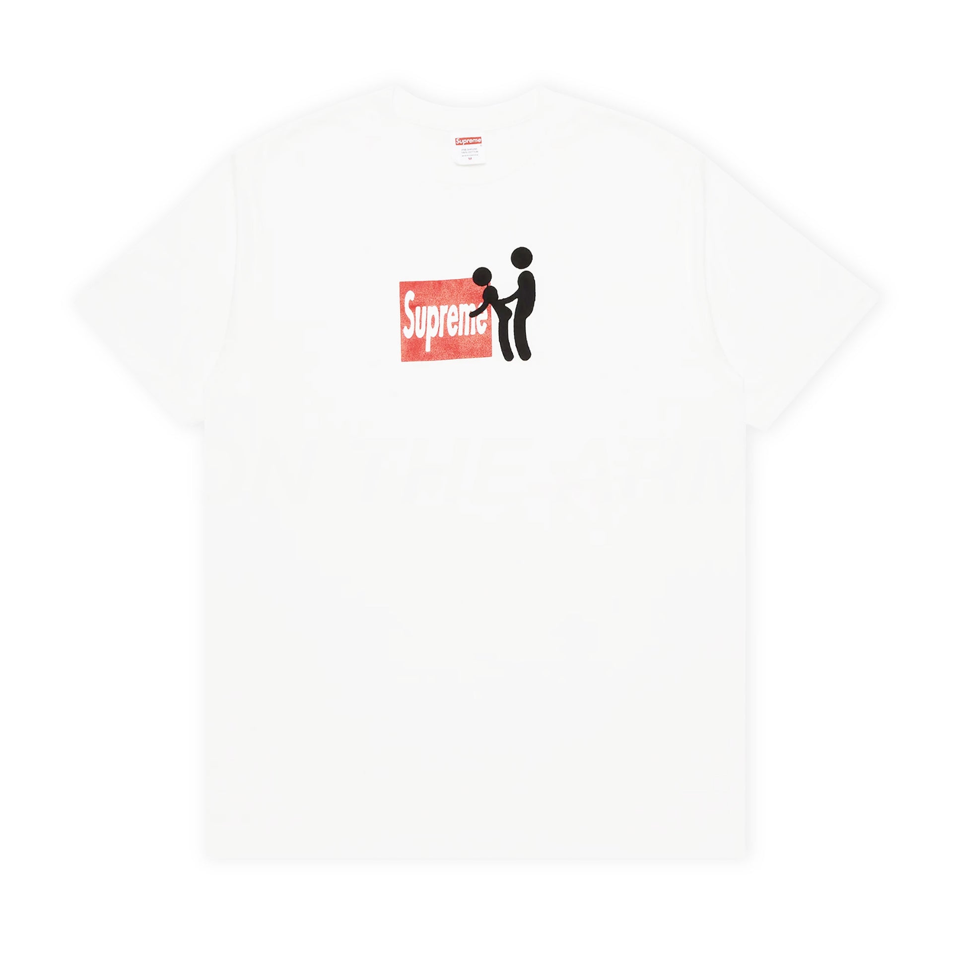 Supreme White Stick Tee