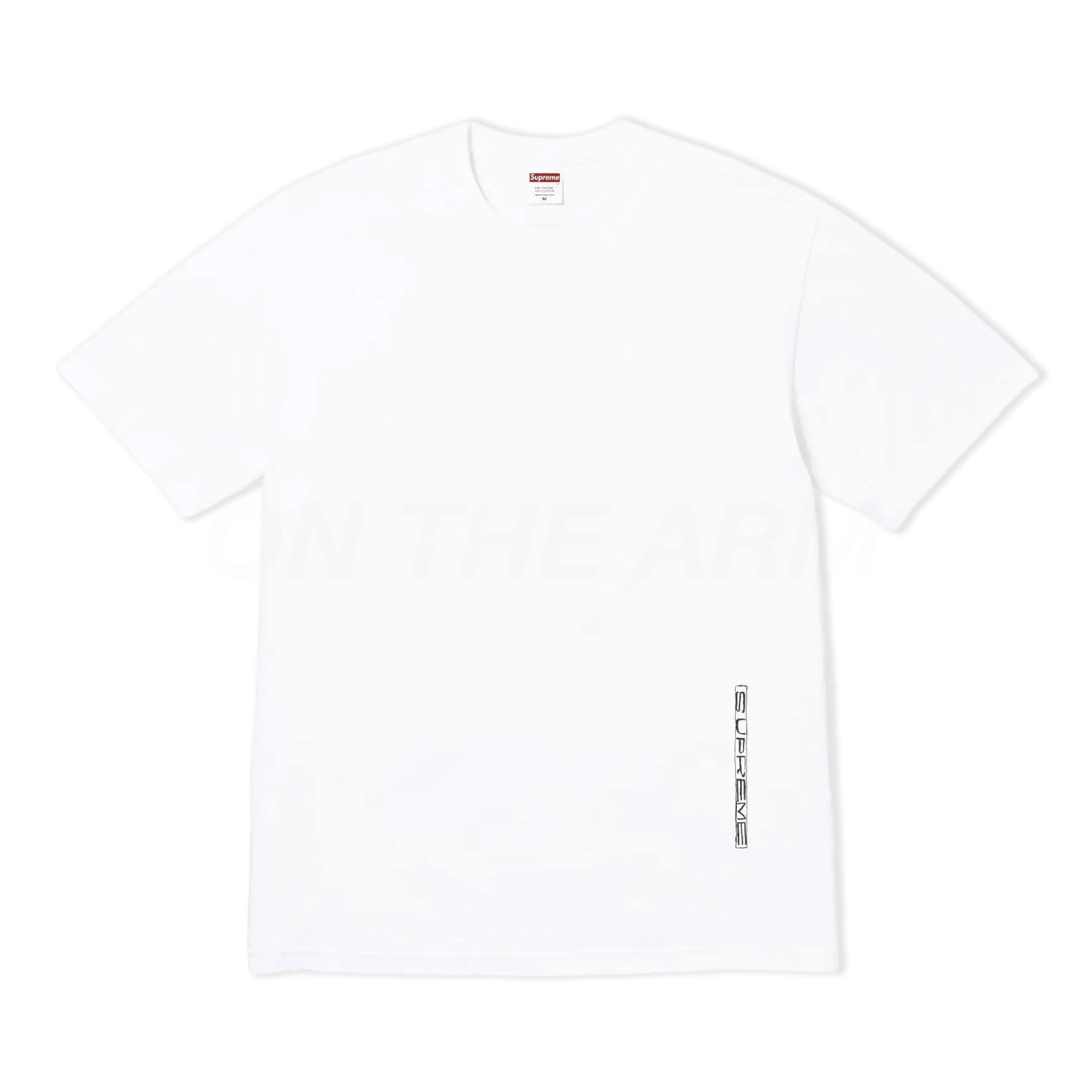 Supreme White Supper Tee