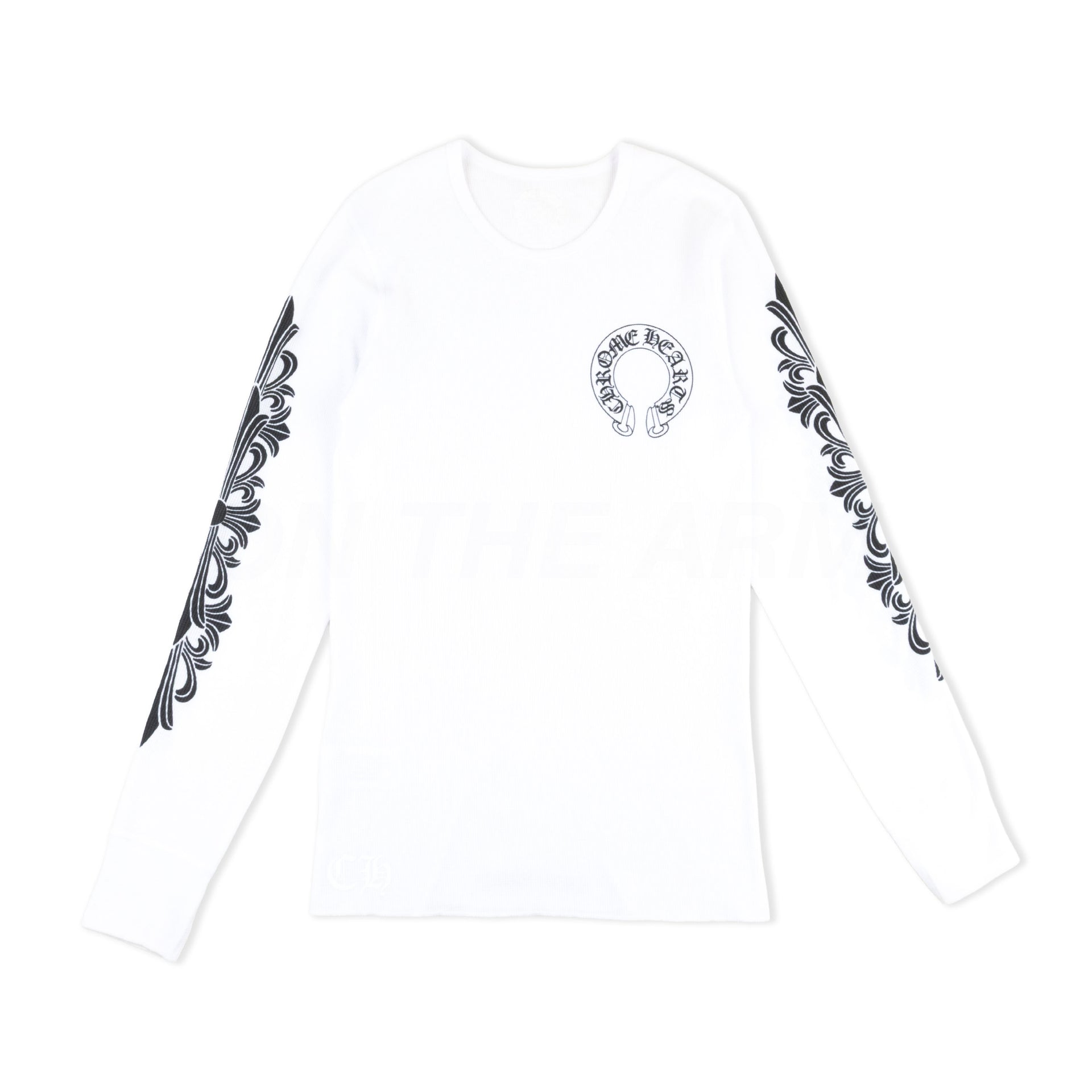 Chrome Hearts White Floral Thermal L/S