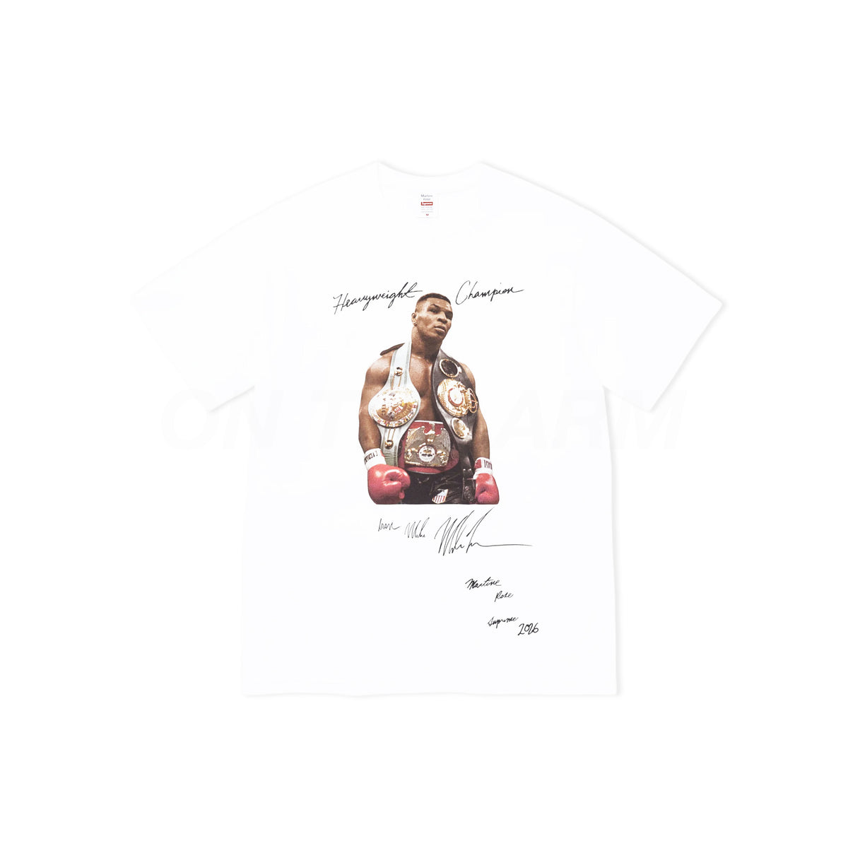 Supreme White Martine Rose Champion Tee