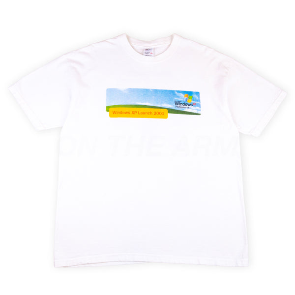 Vintage White Windows XP Launch Tee (2001)