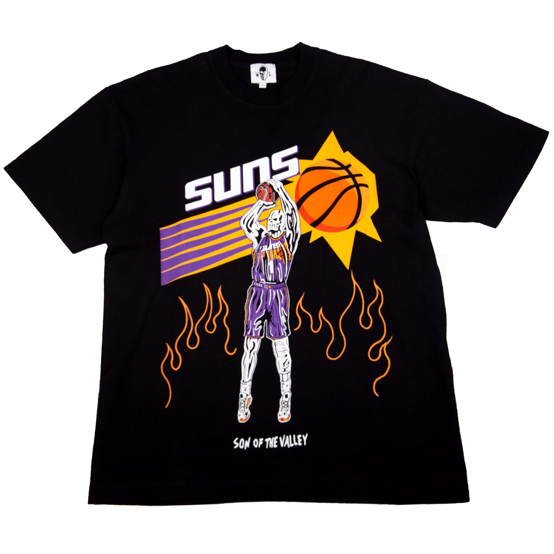 Warren Lotas Black Phoenix Suns Tee