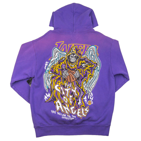 Warren Lotas Purple LA Lakers Hoodie