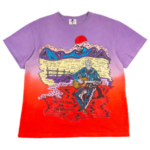 Warren Lotas Purple Dyed Song For Both of Us Tee PRE-OWNED