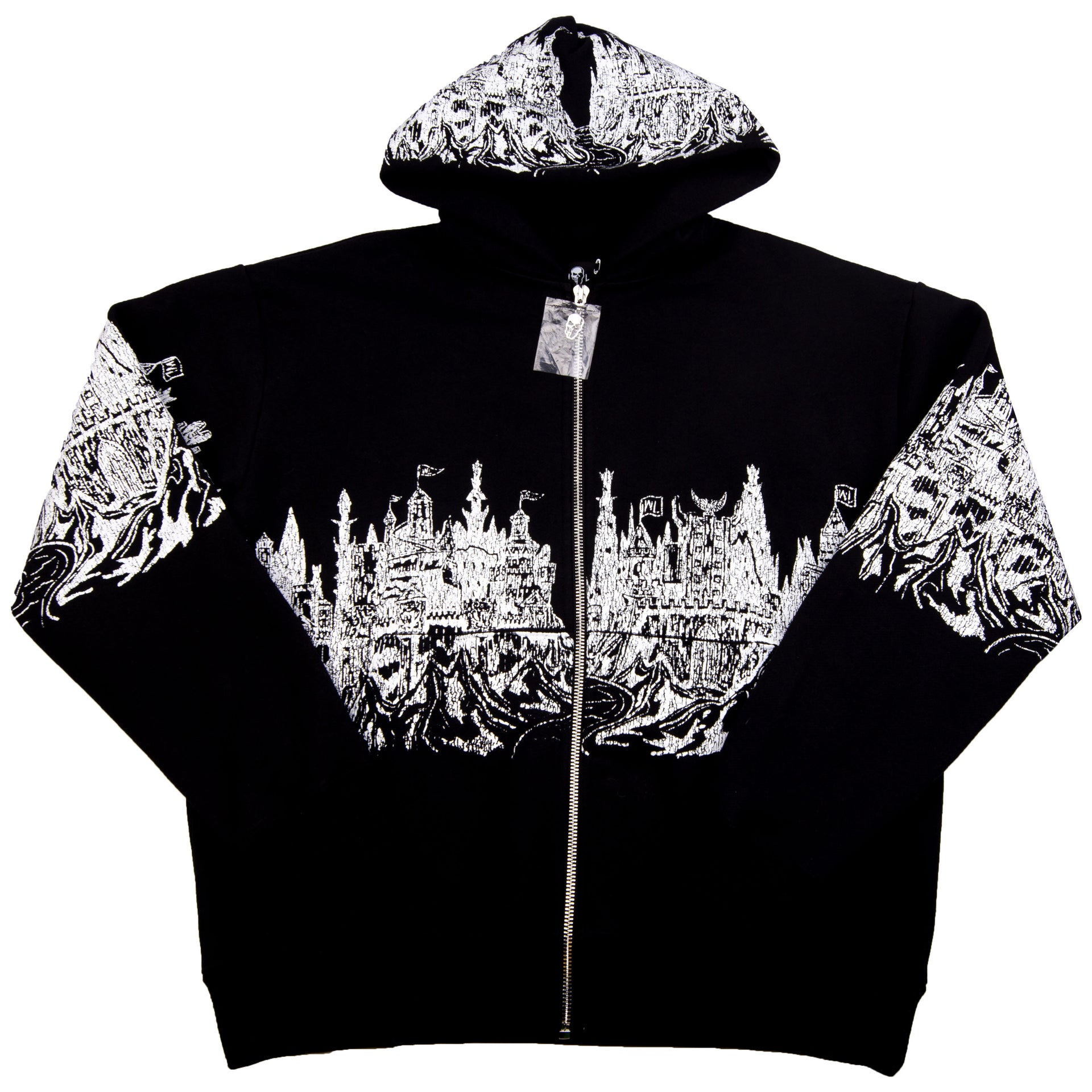 Warren Lotas Black Kingdom Castle Zip Up