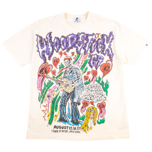 Warren Lotas Natural Woodstock Tee PRE-OWNED