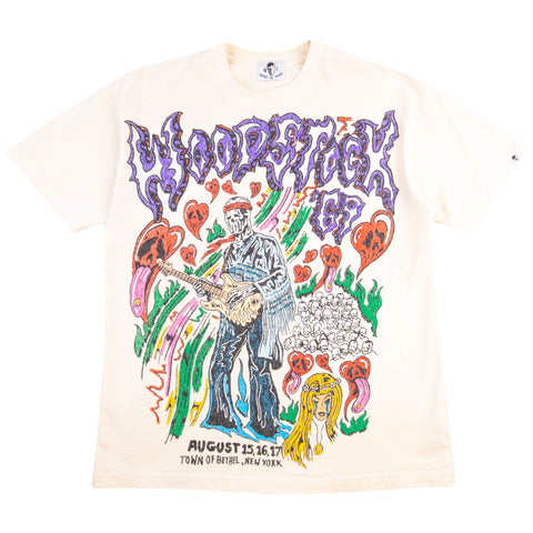Warren Lotas Natural Woodstock Tee PRE-OWNED