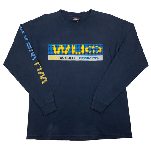 Vintage Navy Wu Wear Denim Co. L/S (2000's)