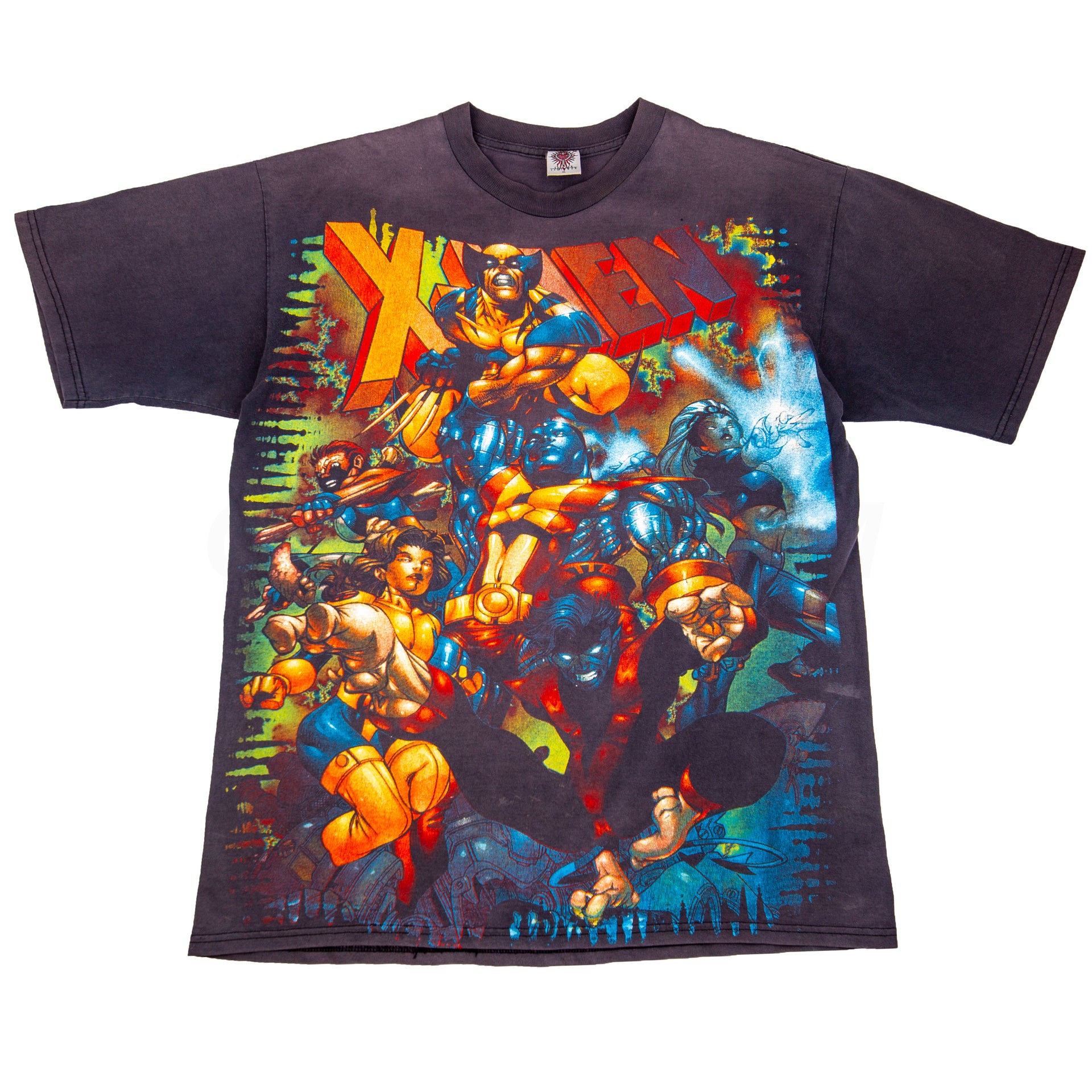 Vintage Black X-Men All Over Print Resurreccion Tee (1990's)